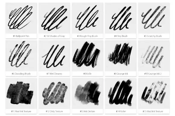 Inktober 2019 Photoshop Brushes 8 inktober 2019 photoshop brushes by artistmef 1 580x387 14948