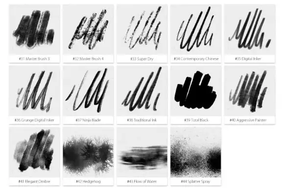 Inktober 2019 Photoshop Brushes 6 inktober 2019 photoshop brushes by artistmef 3 580x387 14950
