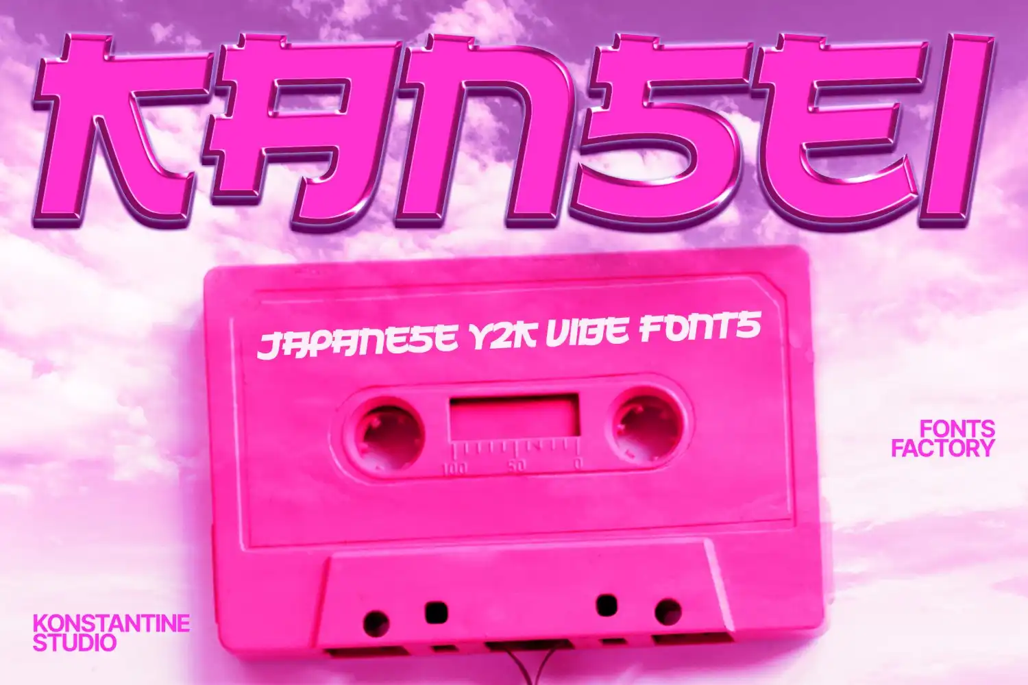 Kansei – Japanese Y2K Fonts