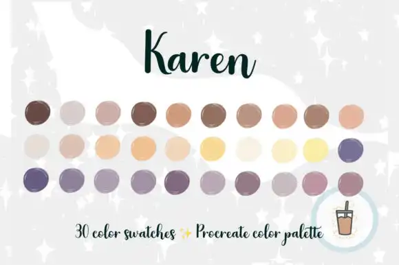 Karen Procreate Palette
