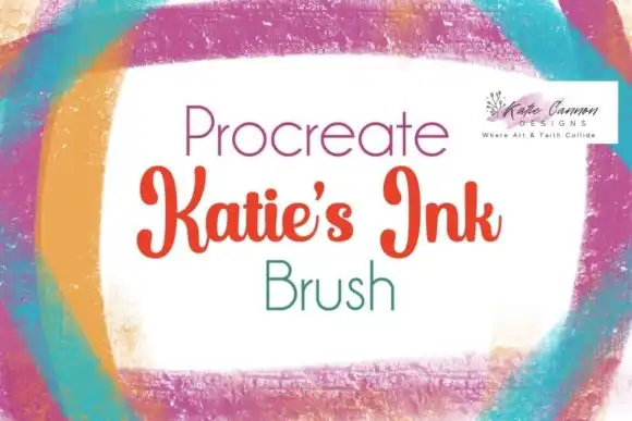 Katie's Ink Procreate Texture Brush