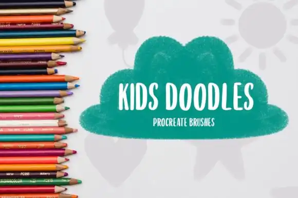 Kids Doodles Brushet