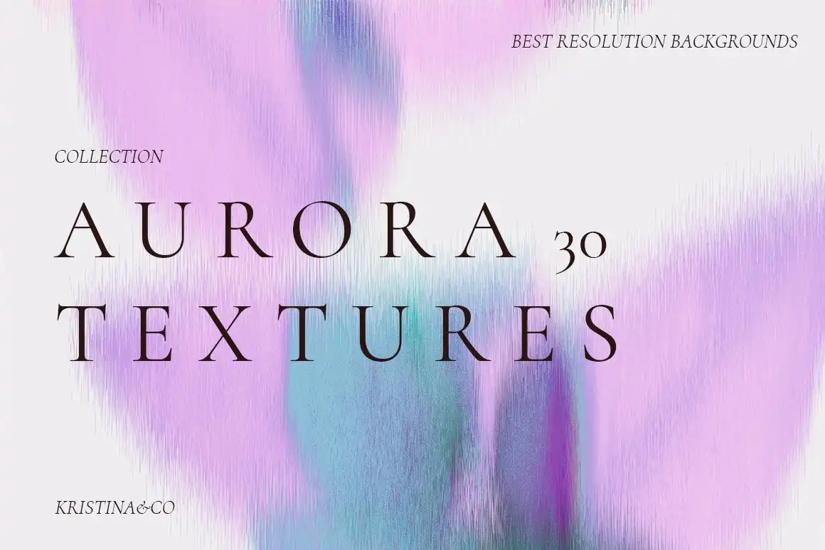 Adobe Photoshop Aurora Color Palettes Bundle - 2 Packs 4 kristina.co aurora textures digital art (9) 34528