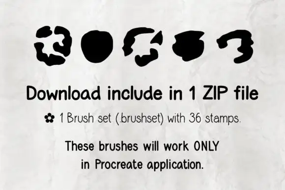 Leopard Pattern Procreate Brush Stamp 6 leopard pattern procreate brush stamp graphics 13522079 3 580x387 10628