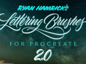 lettering brushes for procreate 2.0 32995