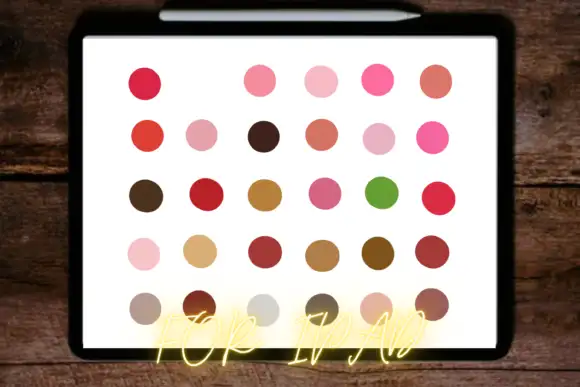 Love Color Palette Procreate Swatches 3 love color palette procreate swatches 1 18280