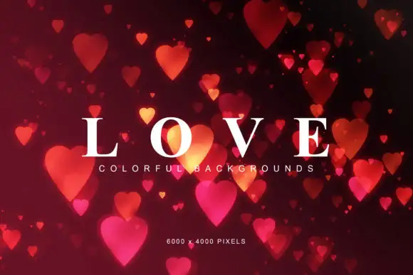 Love Colorful Backgrounds