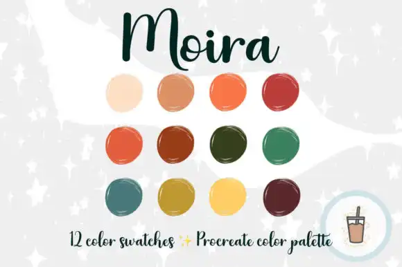 Moira Procreate Palette