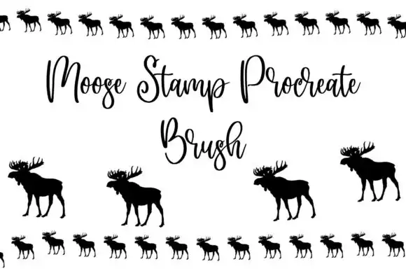 Moose Stamp Brush 1 moose stamp brush graphics 25782978 1 1 580x387 33644