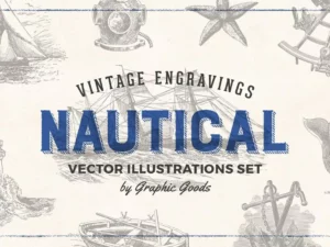 nautical engraving illustrations 31802