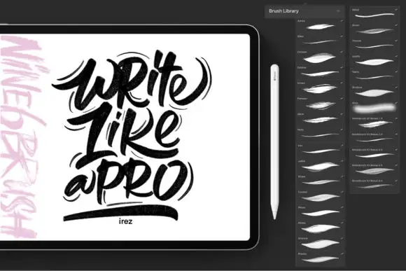 Nine 6 brush v2 Procreate brush 6 nine6brush v2 6 25077