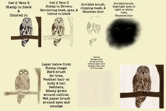 Outstanding Owls Procreate Stamp Bundle 5 outstanding owls procreate stamp bundle graphics 12299553 5 580x387 34159