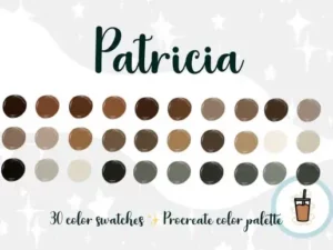 patricia boho procreate palette graphics 9140114 1 1 580x387 33933