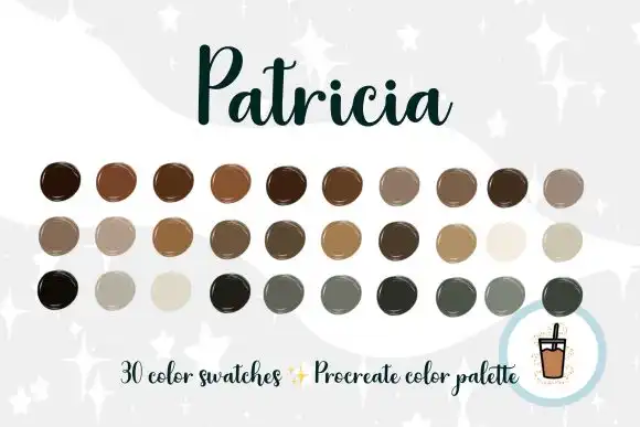 Patricia Boho Procreate Palette