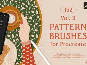 pattern brushes for procreate vol 3 (16) 34650