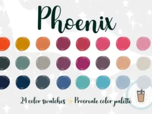 phoenix procreate palette graphics 9286226 1 1 580x386 34278