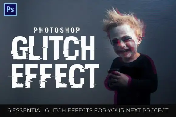 Photoshop Glitch Effect