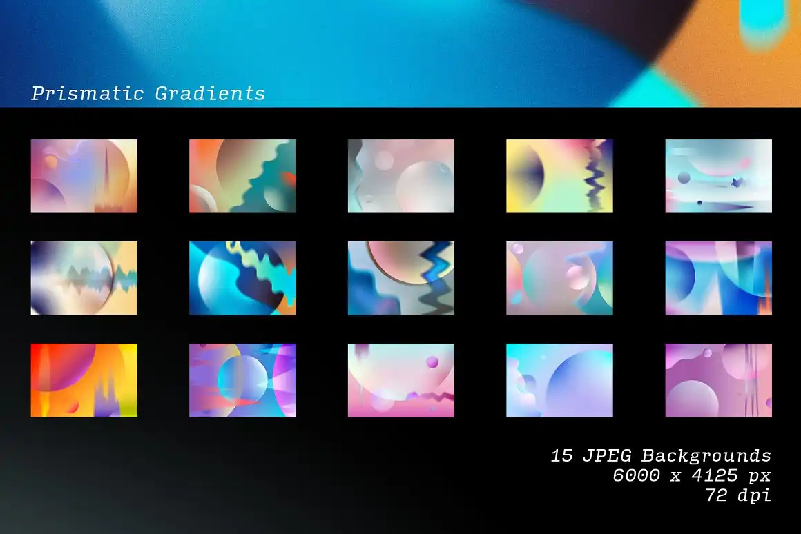 Prismatic Gradients 6 prismatic gradients (1) 34155