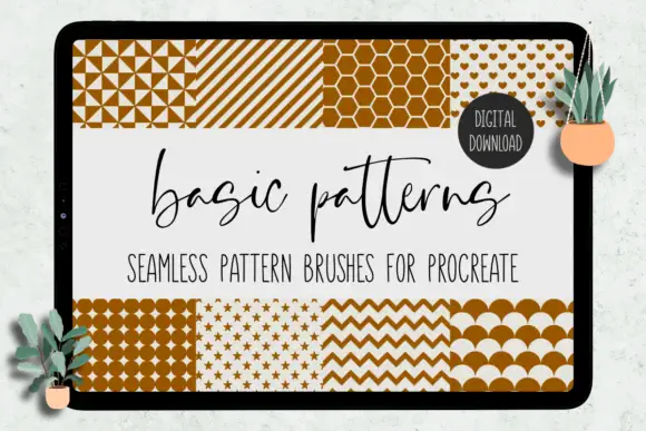 Procreate Basic Patterns Brushes