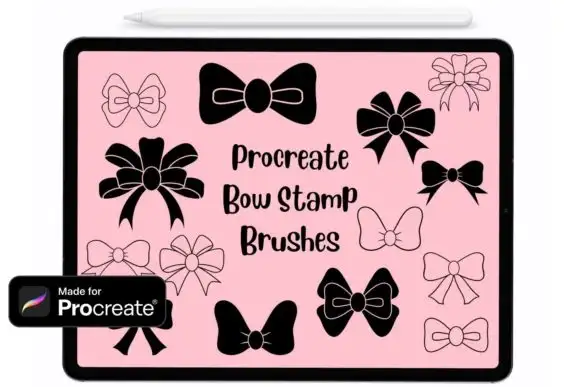 Procreate Bow Brushes