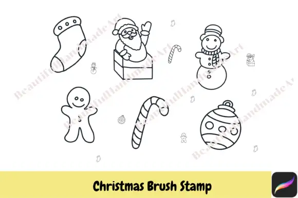 Procreate Brush Stamps Christmas Ipad 4 procreate brush stamps christmas ipad 18329