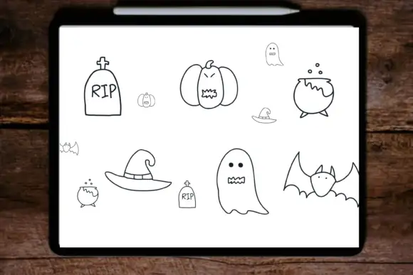 Procreate Brush Stamps Halloween Ipad 2 procreate brush stamps halloween ipad 2 18341