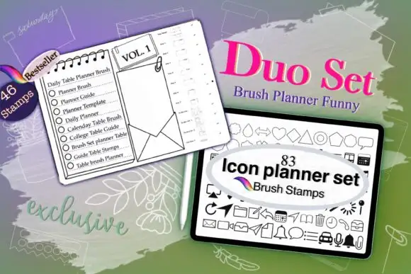 Procreate Brushes Planner