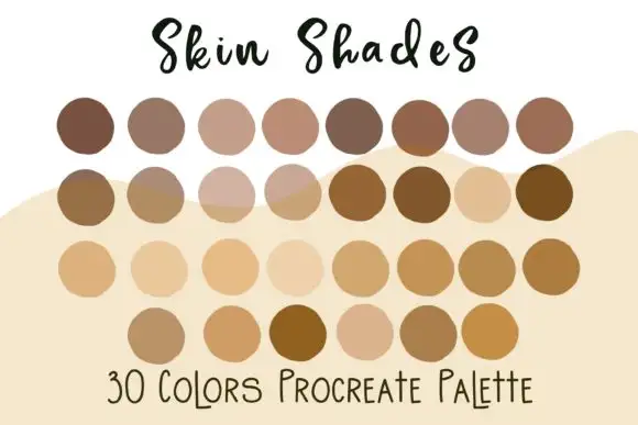 Procreate Color Palette Skin Shades