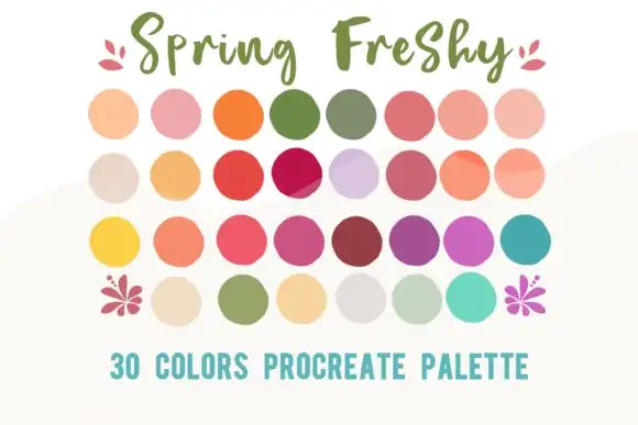 Procreate Color Palette Spring Freshy