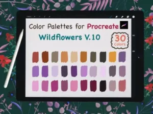 procreate color palettewildflowers v10 graphics 7614241 1 1 580x387 33814