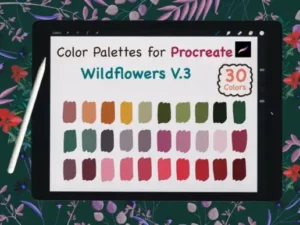 procreate color palettewildflowers v3 graphics 7568097 1 1 580x387 33853