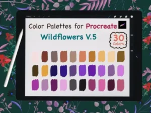 procreate color palettewildflowers v5 graphics 7591202 1 1 580x387 33865