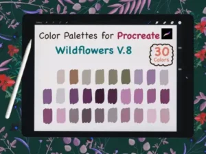 procreate color palettewildflowers v8 graphics 7614205 1 1 580x387 33793