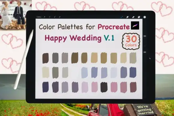 Procreate Color Palettes Winter V1