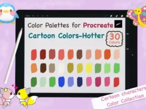 procreate color palettescartoon hotter graphics 8809509 1 1 580x387 33450