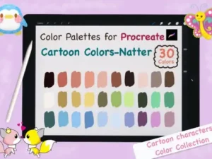 procreate color palettescartoon natter graphics 8735327 1 1 580x387 33401