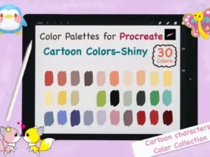 procreate color palettescartoon shiny graphics 8768154 1 1 580x387 33399