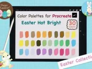 procreate color paletteseaster hot brig graphics 8229819 1 1 580x387 33436