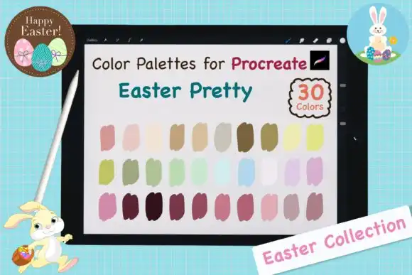 Procreate Color Palettes Easter Pretty