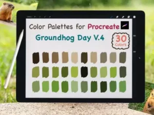 procreate color palettesgroundhog v4 graphics 7224842 1 1 580x387 33801