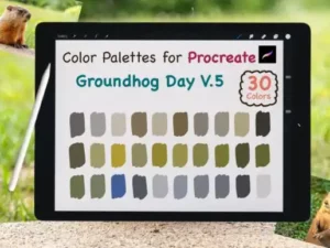 procreate color palettesgroundhog v5 graphics 7224866 1 1 580x387 33770