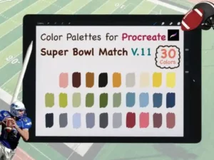 procreate color palettessuper bowl v11 graphics 7294285 1 1 580x387 33532