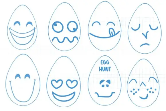 Procreate Egg Faces - 25 in All 4 procreate egg faces 25 in all graphics 28435749 3 580x387 20915