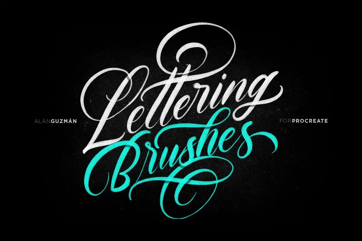 Procreate Lettering Brushes