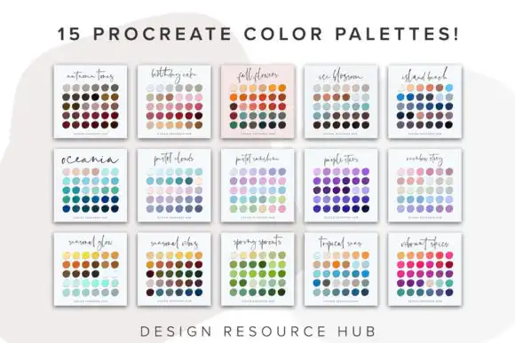Procreate Lettering, Grid, & Texture Set 3 procreate lettering grid texture set graphics 25948102 2 580x387 33836