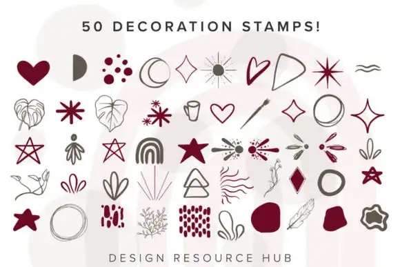 Procreate Lettering, Grid, & Texture Set 4 procreate lettering grid texture set graphics 25948102 7 580x387 33762