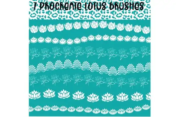 Procreate Lotus Brushes