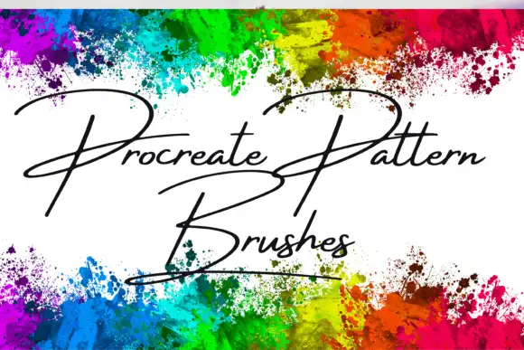 Procreate Pattern Brush Set 9 Brushes