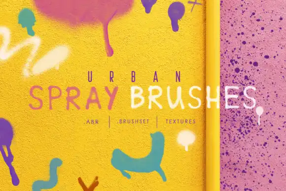 Procreate & Ph Urban Spray Brushes