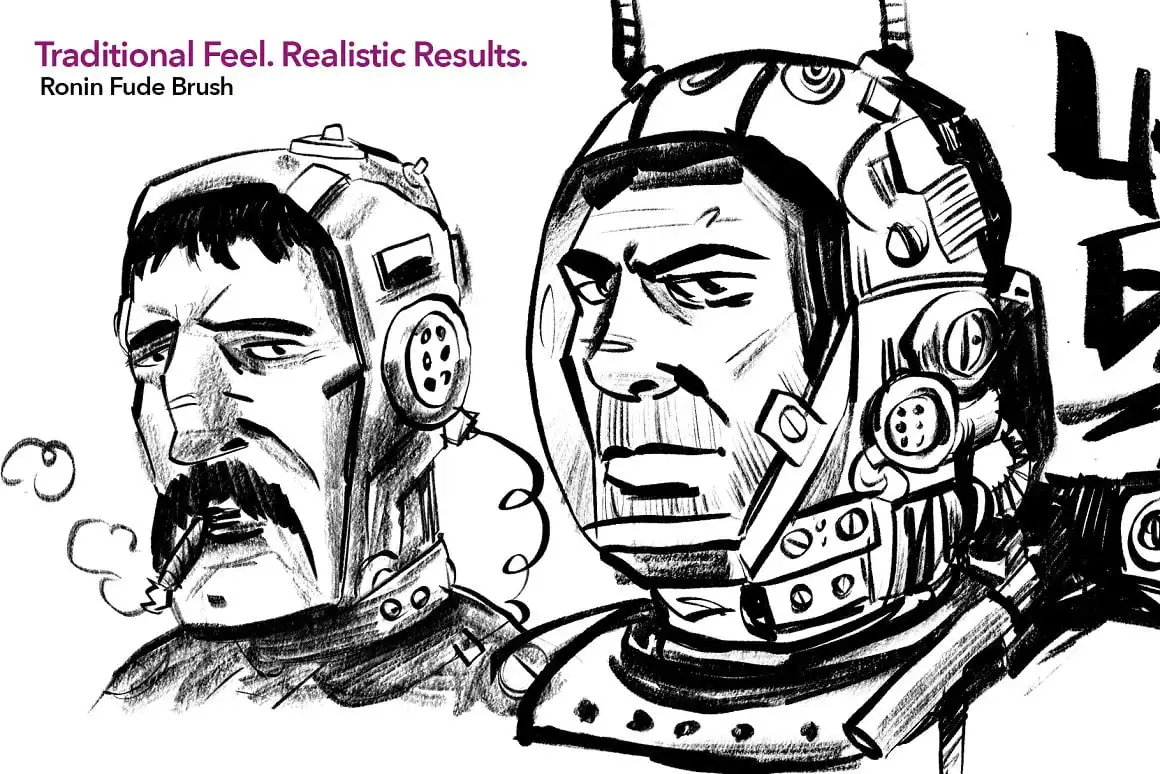 Procreate Samurai Ink Brushes 3 procreate samurai ink brushes (7) 34584